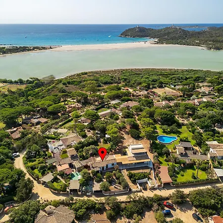 Vila Cristina Bella Vista Mare E Porto Turistico Loc Notteri Villasimiuss Simius