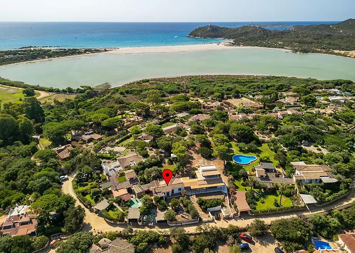 Vila Cristina Bella Vista Mare E Porto Turistico Loc Notteri Villasimiuss Simius